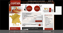 Desktop Screenshot of cabinetcantais.com